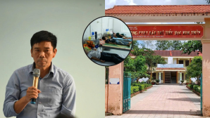 Vụ 40 học sinh ngộ độc nhập viện: Trường không đủ tiền nộp phạt phải 'cầu cứu' xã, hiệu trưởng giải thích gì?