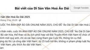 Người phụ nữ ở Gia Lai bị lừa 7,6 tỉ đồng với 35 lần chuyển tiền từ “cuộc thi ảnh áo dài” trên MXH