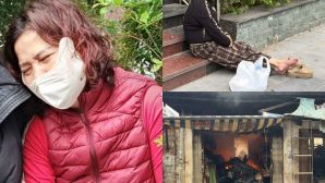 Vụ cháy chợ Xanh ở Hà Nội: Tiểu thương khóc nghẹn vì mất tiền tỷ, hàng bán tết đã cháy thành than