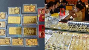 Vàng bật tăng dữ dội ngày 24/12, SJC và vàng nhẫn leo đỉnh mới, thế giới áp sát mốc lịch sử 4.500 USD/ounce