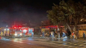 Hiện trường vụ cháy tiệm điện nước tại Hòa Phú khiến 4 người trong gia đình tử vong