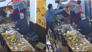 Khách nước ngoài ăn xong không thanh toán còn làm hành động không thể chấp nhận với nữ chủ quán