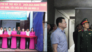 ‘Chiến dịch Quang Trung’ xây nhà trong 25 ngày: Người dân vui mừng nhận nhà mới đón Tết đoàn viên