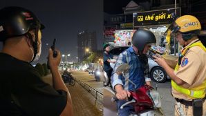 CSGT TPHCM mật phục gần quán nhậu, phát hiện nhiều tài xế vi phạm nồng độ cồn, mức xử phạt nặng