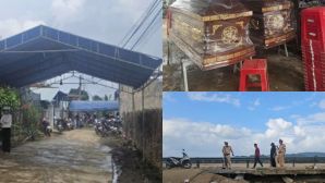 Đang trú mưa thì bờ kè đổ sập: Bi kịch khiến cả thôn Lạc Mỹ, Đắk Lắk chìm trong tang thương