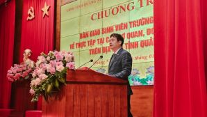 FPT đưa sinh viên công nghệ về địa phương hỗ trợ triển khai NQ57