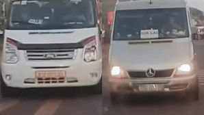 Mức phạt xứng đáng cho 3 tài xế xe khách ngang nhiên chặn đầu xe khác chỉ vì mâu thuẫn giành khách