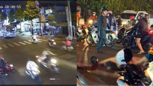 TP.HCM: Rụng rời tay chân khoảnh khắc nam thanh niên tự ngã rồi văng trúng xe tải, ra đi tại chỗ