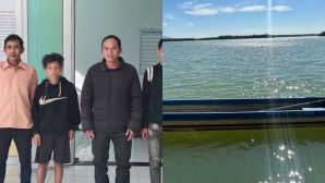 Nghẹt thở cảnh 2 thiếu niên trôi dạt hơn 40km giữa lòng hồ thủy điện