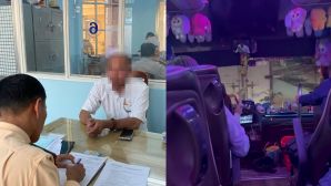 Tài xế ô tô khách truy đuổi xe tải sau va chạm chính thức bị mời lên làm việc, khai nhận lý do mất kiểm soát