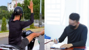 Đồng Nai: Cái kết không thể ‘đắng’ hơn cho thanh niên đi xe SH dùng chân lái xe 