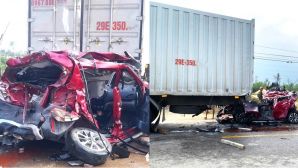 Tài xế container thay đổi lời khai, thú nhận lý do gây tai nạn liên hoàn khiến ô tô con bẹp dí