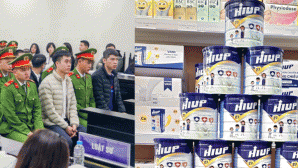 TAND TP Hà Nội công bố bản án đối với 18 bị cáo trong vụ sản xuất sữa giả Hiup tại Công ty Z Holding