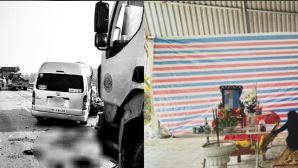 Tai nạn cao tốc Bắc – Nam: Chuyến xe chuẩn cho hỷ sự khép lại bằng 4 chiếc quan tài phủ hoa trắng