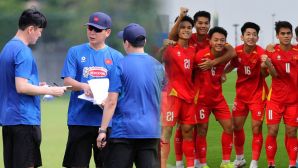 U23 Việt Nam tập 'bài lạ' trước trận Tứ kết, HLV Kim Sang-sik có 'tuyệt chiêu' khuất phục UAE