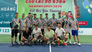 Sôi nổi giải Pickleball CLB 83-86 tại Hà Nội