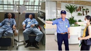 Chỉ 1 câu nói, bảo vệ Bệnh viên K bất ngờ ‘nổi như cồn’ trên mạng xã hội