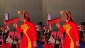 Thực hư clip người phụ nữ cầm loa hô hào ‘Công an ngủ hết rồi, tí đi đua xe nhé’