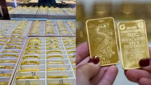 Giá vàng chốt phiên 19/1 bất ngờ leo thang: Vàng miếng, vàng nhẫn áp sát mốc kỷ lục, thế giới bật tăng mạnh