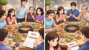 Buổi gặp mặt ra mắt thông gia: Nhà trai ‘tặng luôn’ cho bên nhà gái hóa đơn 11 triệu tiền ăn uống