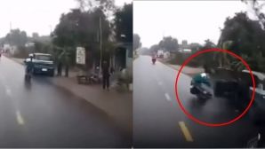 Phú Thọ: Nữ sinh tử vong tại chỗ vì xe con mở cửa bất cẩn, camera ghi lại cảnh tượng kinh hoàng