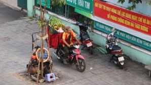 TP.HCM: Gần 140 trường hợp leo vỉa hè cần nộp phạt nguội gấp theo Nghị định 168