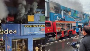Hiện trường cháy cửa hàng điện máy khiến 2 mẹ con tử vong, tình trạng xót xa của người bố hiện tại?