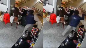 Nữ nhân viên quán bida bị đánh đến bất tỉnh, camera ghi lại cảnh tượng nghi phạm ra tay dã man