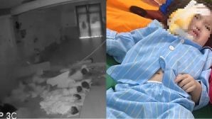 Nghệ An: Camera ghi lại cảnh trần thạch cao đổ sập khi lớp mầm non đang ngủ, cập nhật tình hình các bé