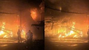 Hiện trường tan hoang vụ cháy cửa hàng ở khu chợ TPHCM: Nguồn cơn từ 1 vật liệu đáng ngờ