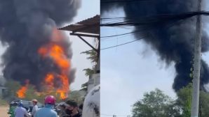 Vụ cháy lớn ở TP.HCM khiến 8 hộ dân lân cận hú vía: Hiện trường cột khói cao chục mét gây ám ảnh