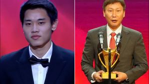 Bóng đá Việt Nam bội thu danh hiệu tại Cúp Chiến thắng, Đình Bắc và HLV Kim Sang-sik được vinh danh