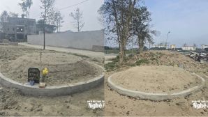 Chính quyền địa phương trả lời về thông tin mộ tổ ‘mọc lên’ sau 1 đêm trên đất vừa chuyển nhượng