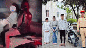 Phụ huynh nhận mức phạt ‘đắng’ khi 2 thiếu nữ 14 tuổi đăng clip không đội mũ, lái tốc độ cao lên MXH