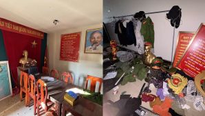 Vén màn khu phức hợp bí mật sát biên giới, nơi đồn cảnh sát và ngân hàng đều là đạo cụ trong sào huyệt lừa đảo Campuchia