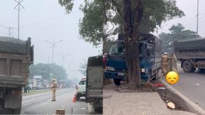 Thêm góc camera khác vụ CSGT bị đâm tử vong ở Thái Nguyên, ám ảnh cú đánh lái tử thần của xe tải