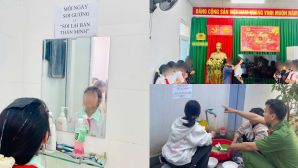 Phát hiện nữ sinh lớp 9 đánh ghen, công an xã ‘phạt’ ôm nhau làm hòa, rửa bát, chải tóc cho đối phương