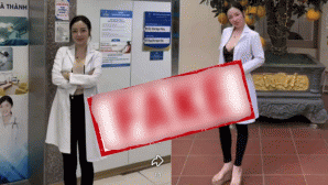Thực hư tin ‘người khoác áo blouse trắng diện trang phục nhạy cảm’ là bác sĩ bệnh viện ở Hà Nội