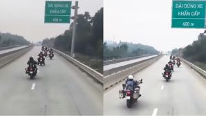 Bất ngờ danh tính 11 người đi mô tô phân khối lớn vào cao tốc Tuyên Quang – Phú Thọ, hé lộ mức xử phạt