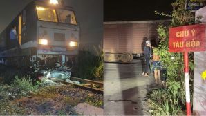 Hiện trường thương tâm nam thanh niên bị tàu hỏa tông tử vong khi băng qua đường sắt ở Lâm Đồng