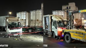 Lời kể của nhân chứng vụ xe đầu kéo đi lùi, cán tử vong tài xế xe tải, lái xe gây tai nạn lên tiếng