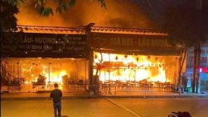 Bắc Ninh: Hiện trường gây xót xa vụ cháy lớn quán bia lúc rạng sáng khiến 1 nam thanh niên tử vong