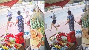 Danh tính hai thanh niên cướp thùng bia của cụ ông ở TP.HCM, camera ghi lại cảnh giằng co quyết liệt