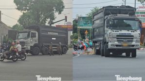 TPHCM: Hiện trường người phụ nữ đi xe đạp tử vong sau khi bị xe tải cán qua, đã rõ nguồn cơn va chạm