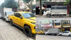 Công an vào cuộc, vụ xe tải đỗ chắn ngang cửa hàng, chủ nhà đưa xe ra khóa đầu, đuôi đã có cái kết