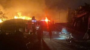 Hiện trường cháy lớn tại khu vực bãi rác ở Ninh Bình, làm rõ nguyên nhân?