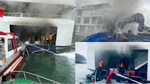 Thông tin chính thức về vụ cháy tàu du lịch giữa trưa ở Cát Bà, tình hình 32 hành khách như thế nào?