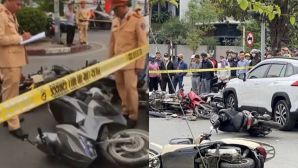 Vụ tài xế ô tô tông 12 xe máy ở Hải Phòng: Bất ngờ với kết quả đo nồng độ cồn, ma túy