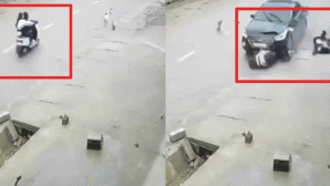 Tài xế ô tô tông 2 học sinh: Một em bị hất lên không trung, tình hình 2 em và nguyên nhân tai nạn?