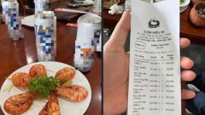 Tranh cãi dĩa tôm 6 con giá 300.000 đồng ở Phú Quốc: Chủ quán lên tiếng, chính quyền vào cuộc khẩn